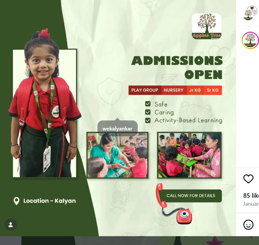 Nursery Program — Applee Tree Preschool
